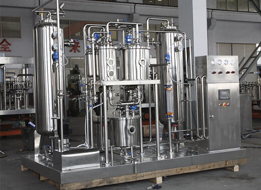 Mixing System for Carbonated Drink