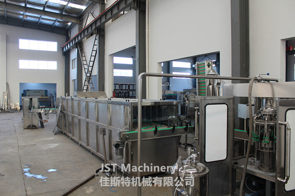 From Filling Machine To Bottle Cooling Tunnel