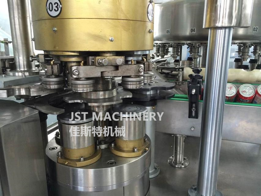 High Speed Cans Juice Filling Seaming Production Line 