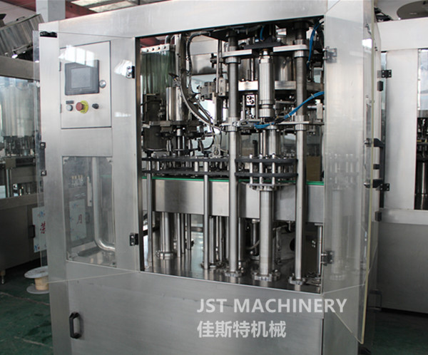 Glass Bottle Rotary Black Beer Rinsing Filling Capping Machine 