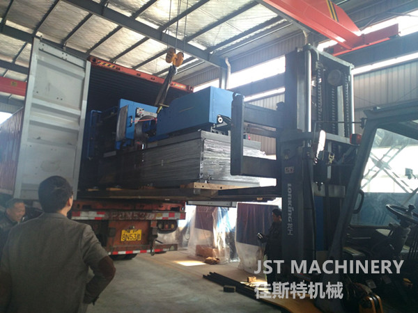PP Crate Basket Fittings Injection Mold Machine Delivery